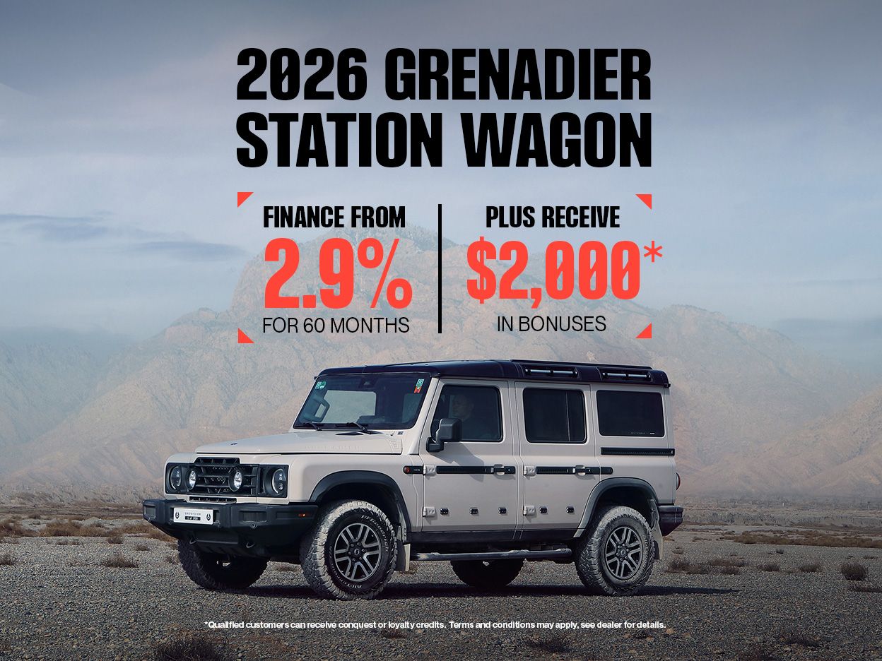 GET THE 2026 STATION WAGON