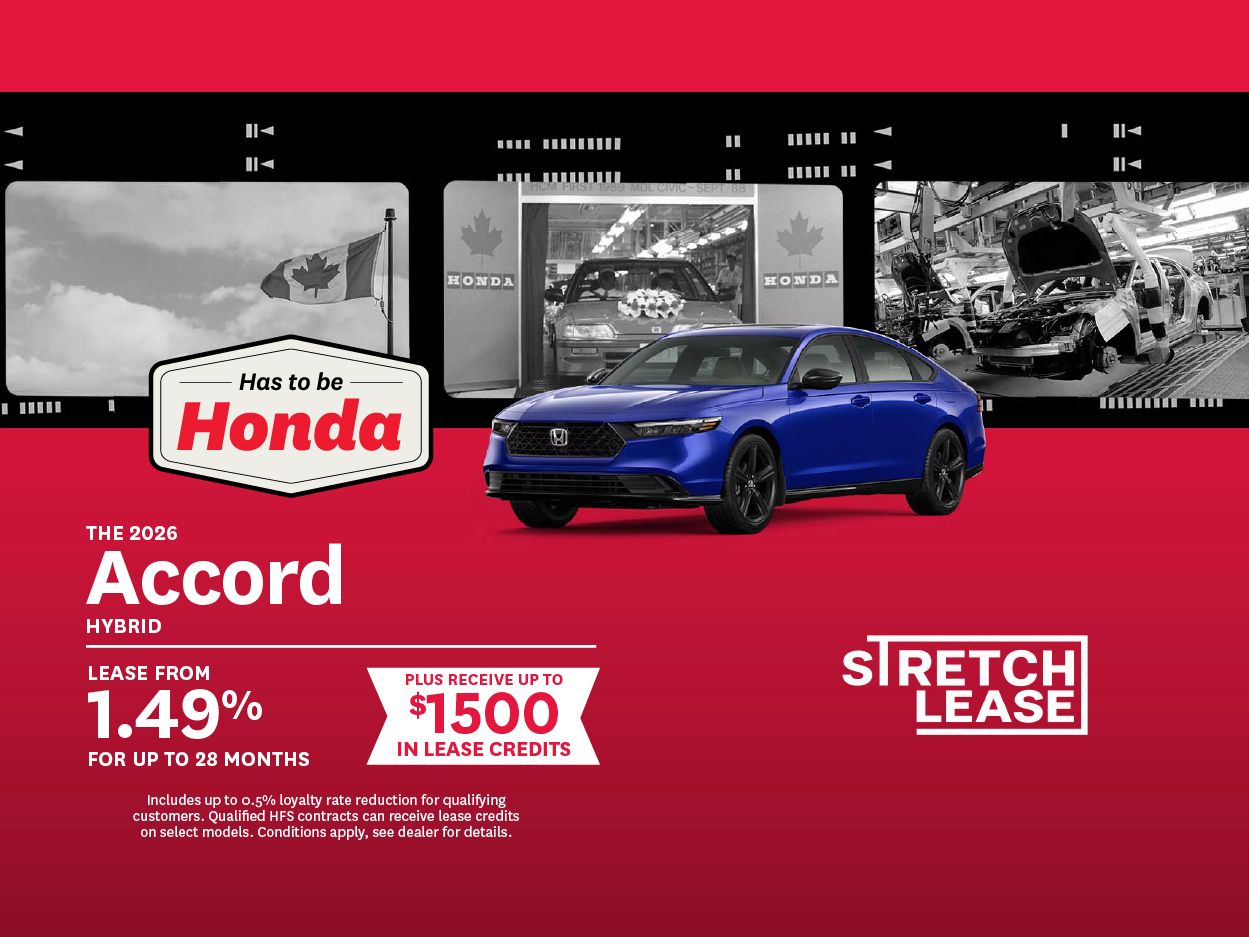 GET THE 2026 HONDA ACCORD HYBRID