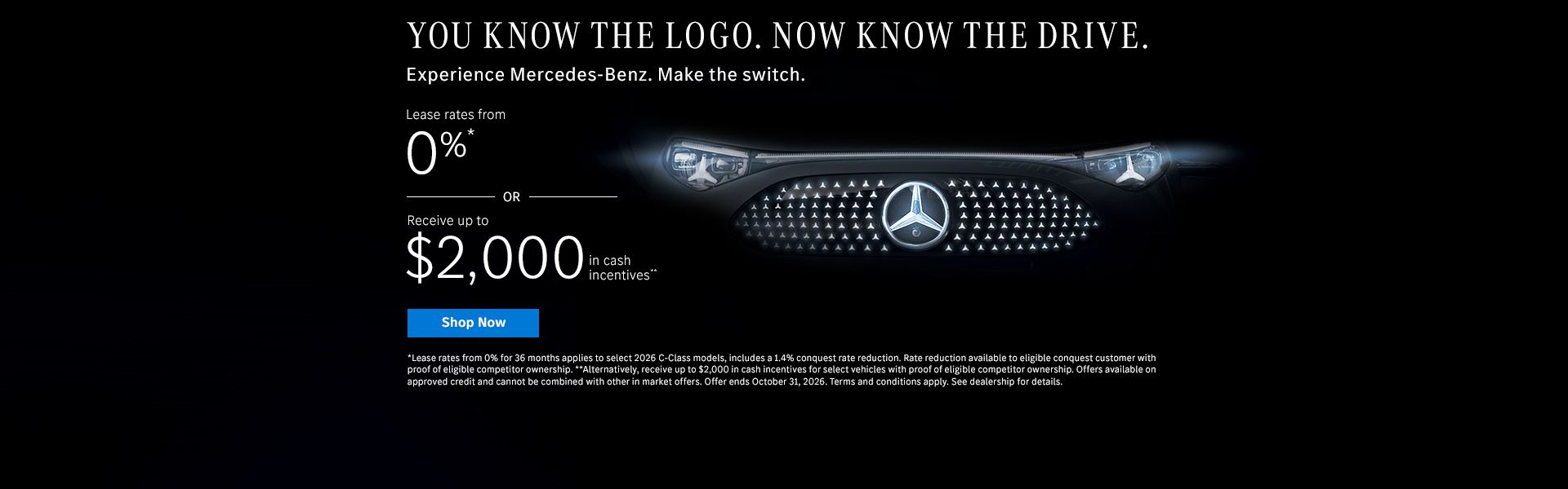 You Know the Logo. Now Know The Drive.