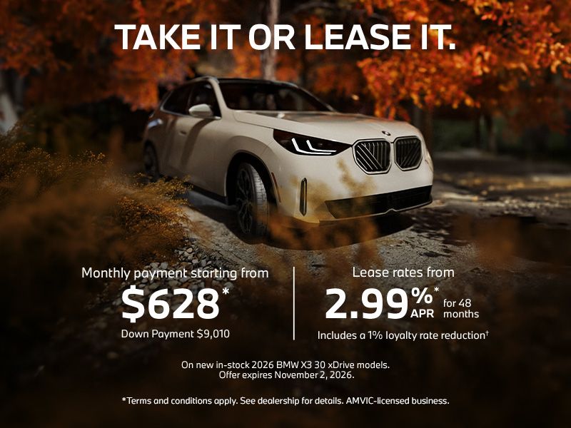 2026 BMW X3 30 xDrive