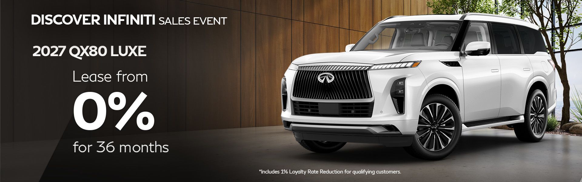 2027 QX80 - October Offers