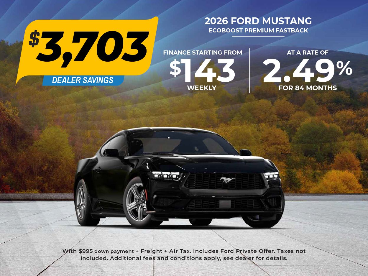 GET THE 2026 MUSTANG