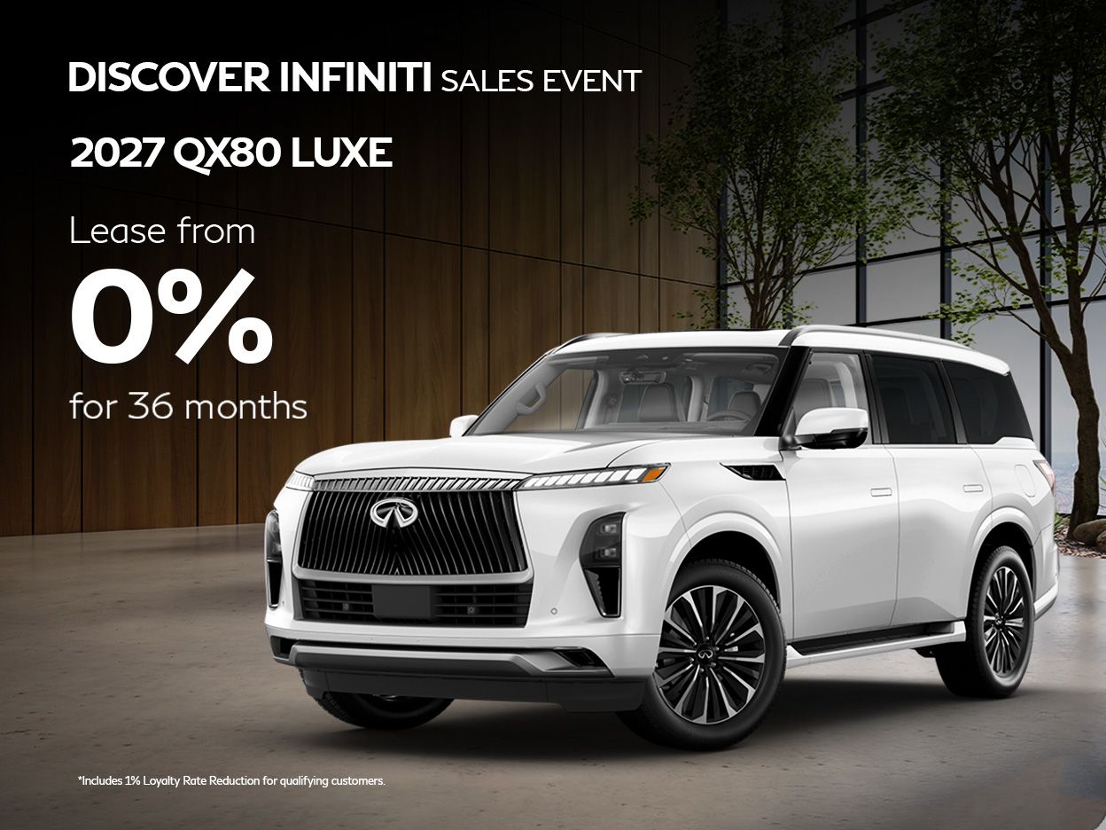 2027 QX80 - October Offers