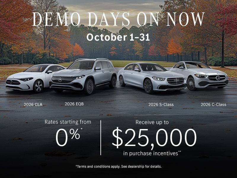Demo Days | October 1–31