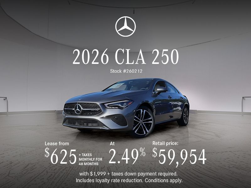 2026 Mercedes-Benz CLA 250