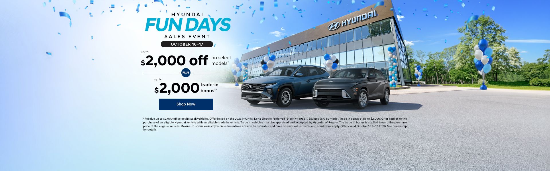 Hyundai Fun Days Sales Event