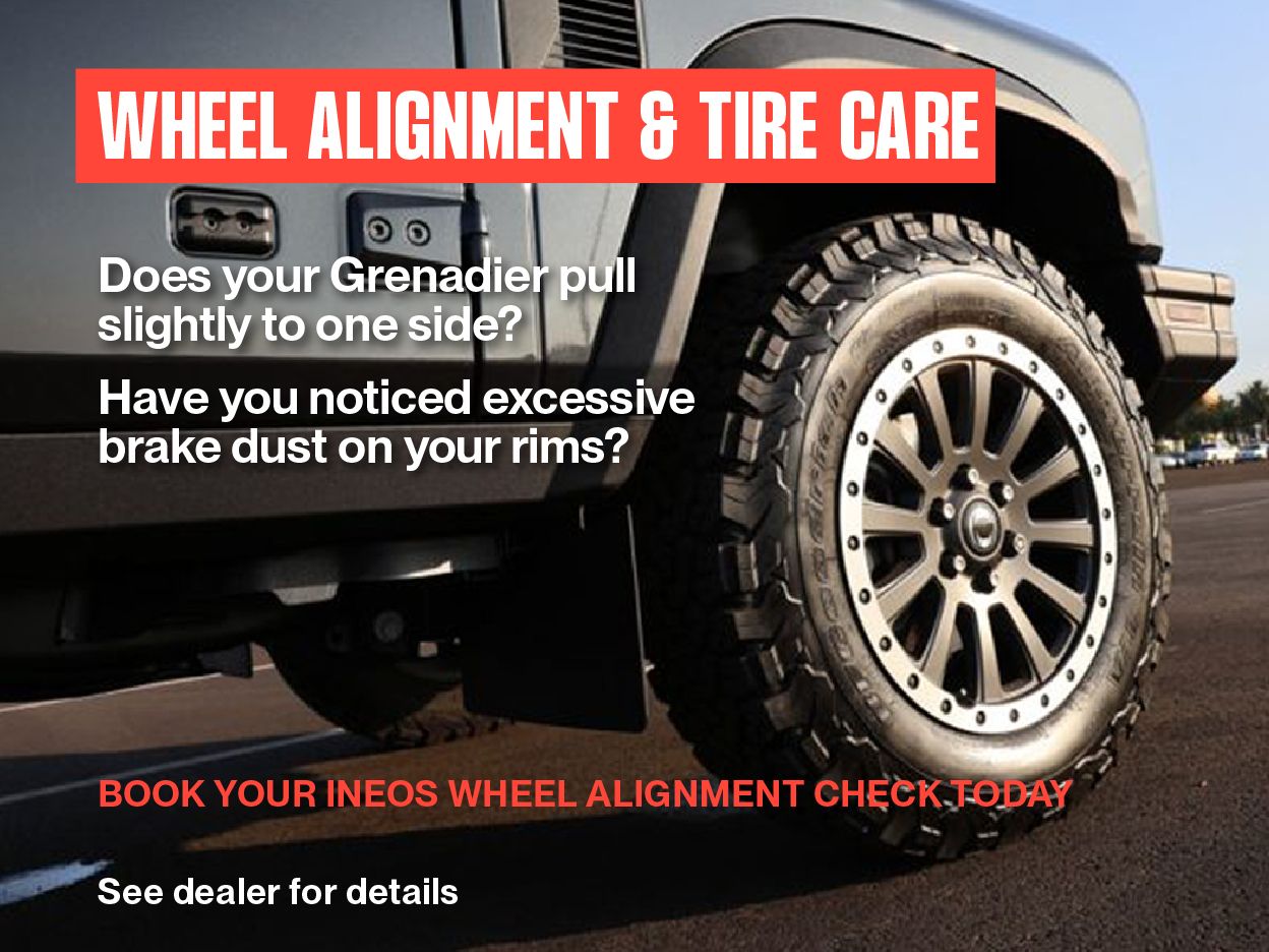 Wheel Alignment & Brake Service Available