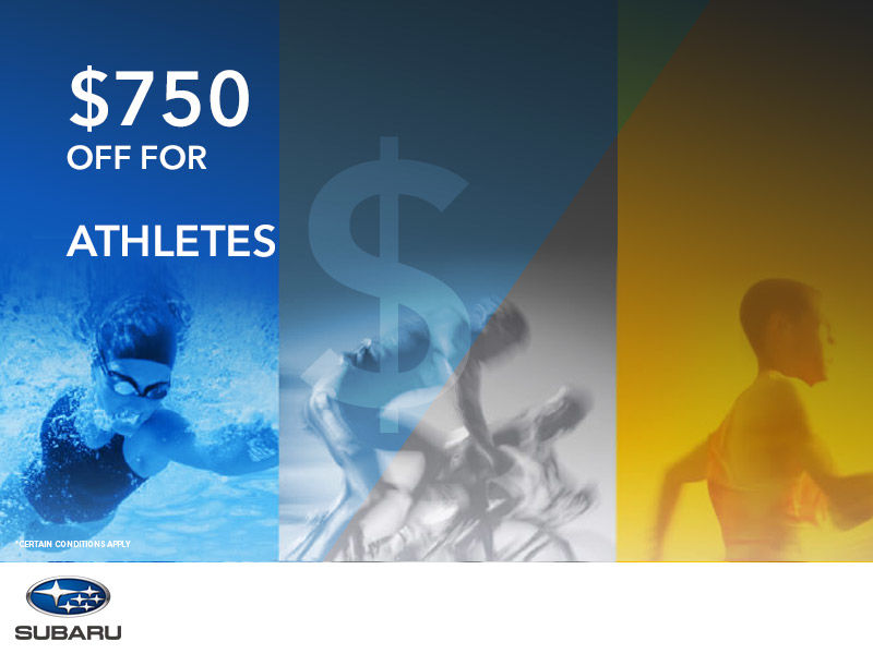 $750 off for Athletes