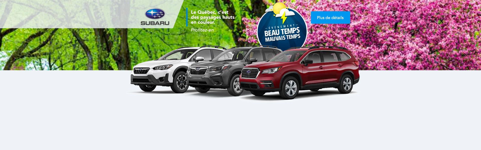 Subaru des Sources Concessionnaire Subaru à