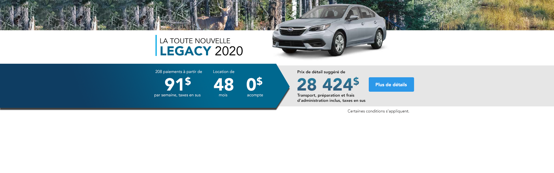 Subaru des Sources Concessionnaire Subaru à Dorval