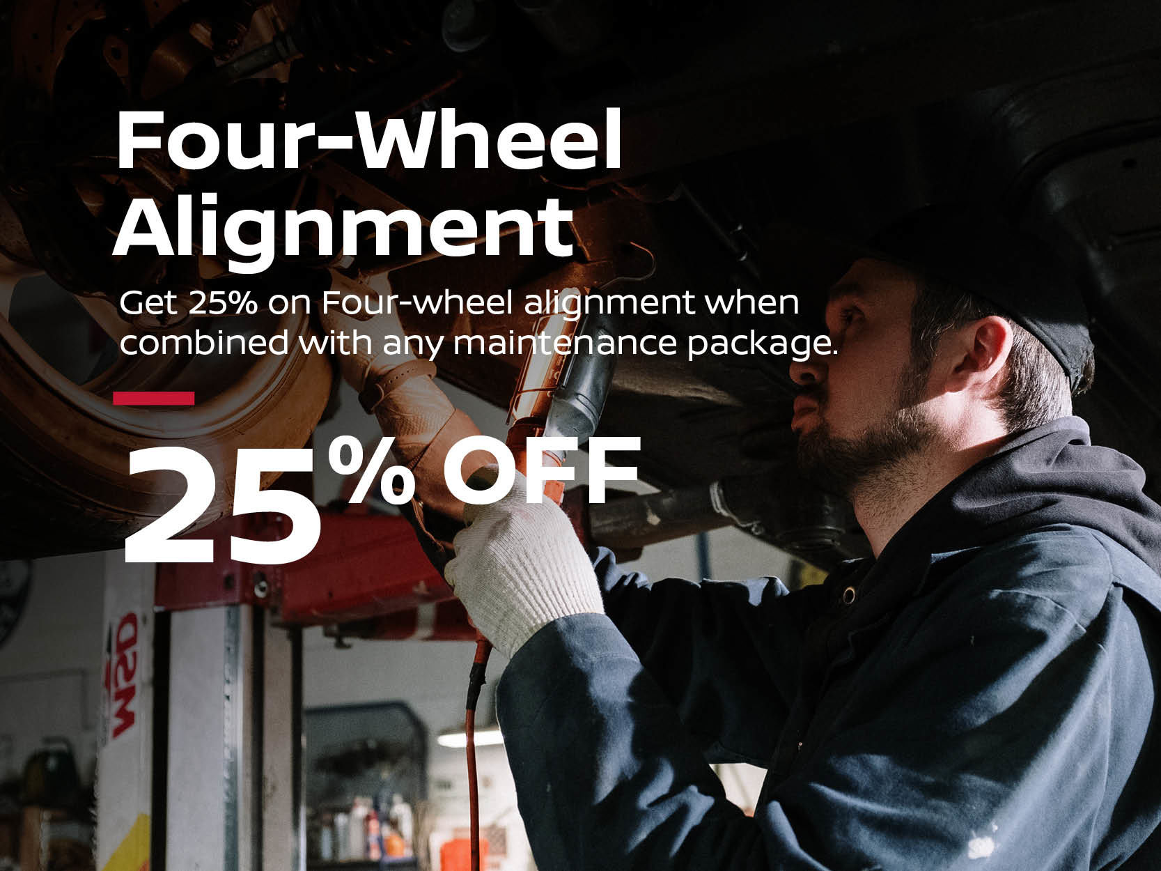 Four-Wheel Alignment Special
