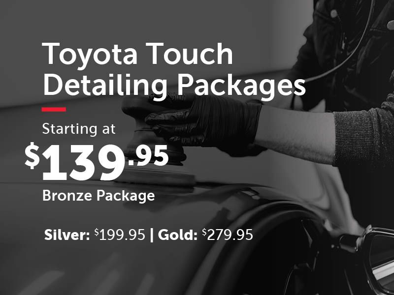 Bolton Toyota in Bolton Detailing Packages