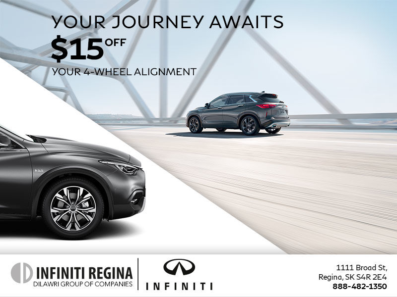 INFINITI Regina | Wheel Alignment Special