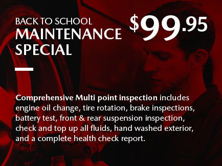 Back to School Maintenance Special