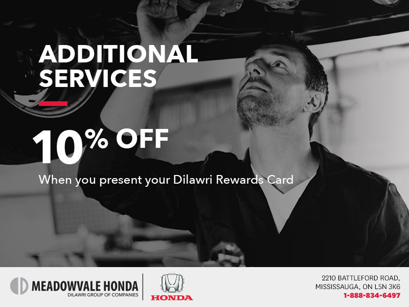 10% off on additional service