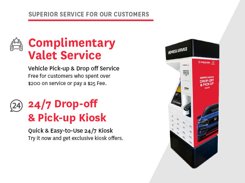 Markham Honda Express Kiosk Exclusive Offers and Valet Service