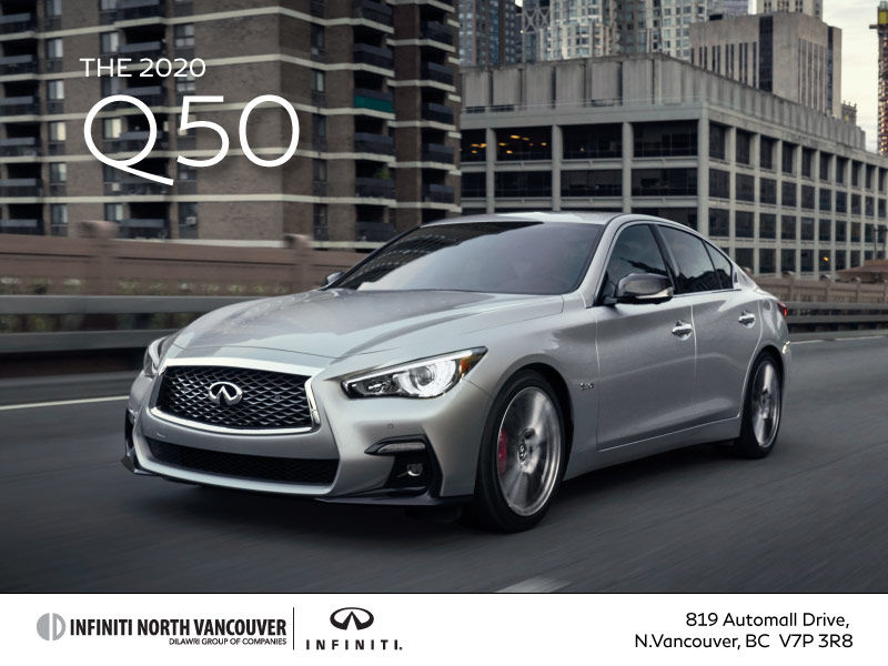 INFINITI North Vancouver | 2020 Q50 Models