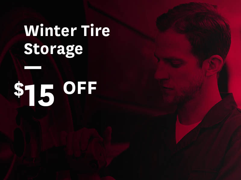 Winter Tire Storage: $15 OFF