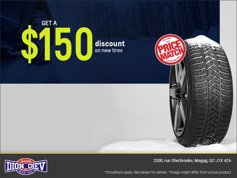 Get a Discount on Your New Tires