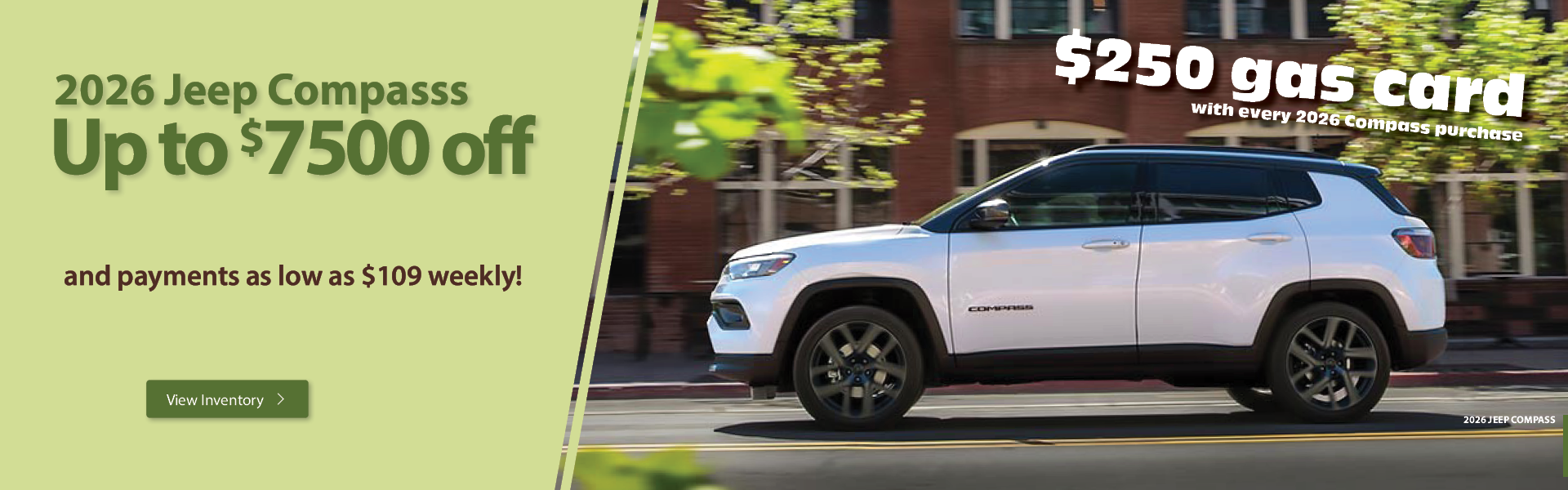 Jeep Compass promo