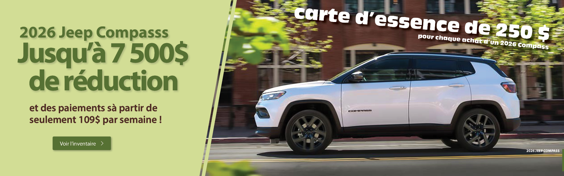 promo Jeep Compass promo Jeep Compass