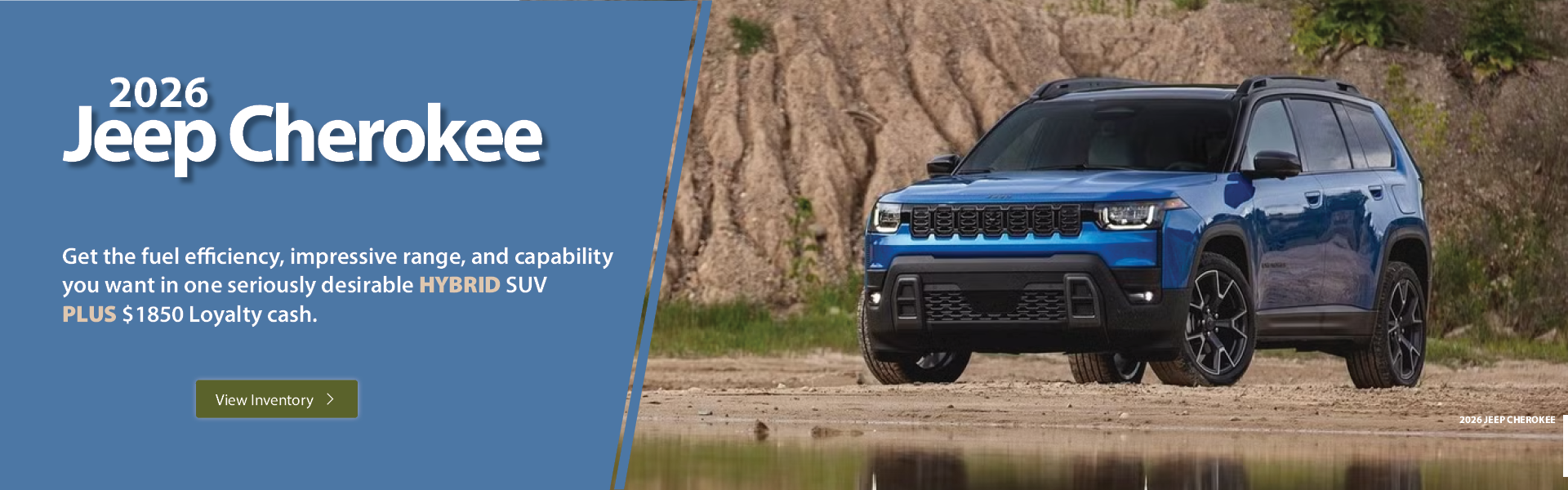 2026 Jeep Cherokee Offer