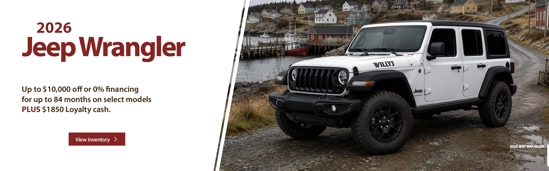 Jeep Wrangler 2026 Offer