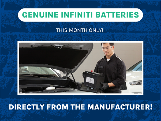 Genuine INFINITI Batteries