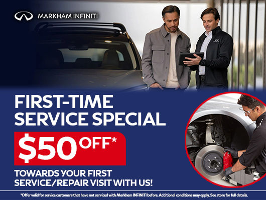 First Time Service Special