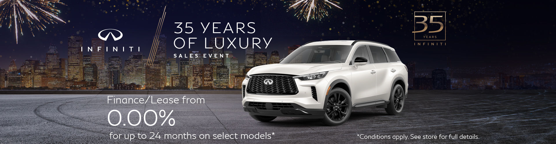 35 Years of Luxury Sales Event