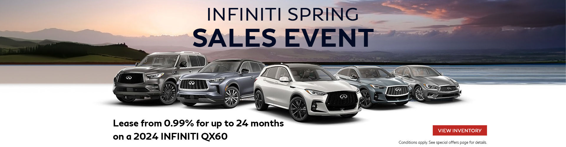 Infiniti Canada Spring Sales Event Aprl 2024