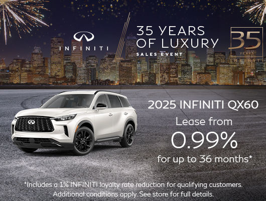 35 Years of Luxury Sales Event - QX60