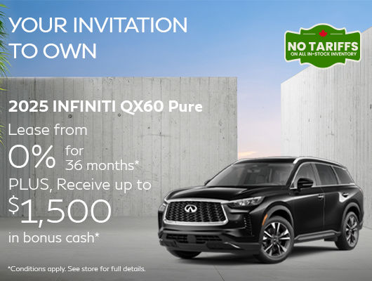 Your Invitation to Own Event - QX60