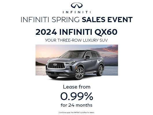 Infiniti Spring Sales Event QX60