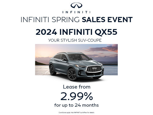 Infiniti Spring Sales Event QX55