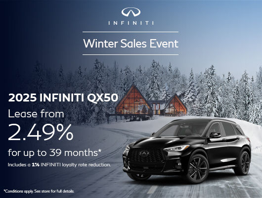 Winter Sales Event - QX50