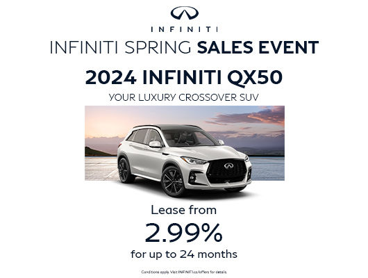 Infiniti Spring Sales Event QX50