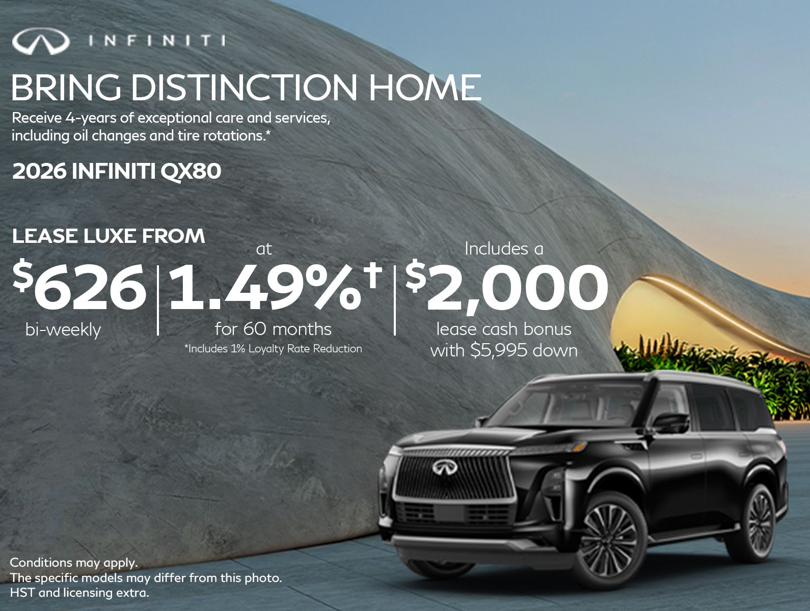 2026 INFINITI QX80 Luxe