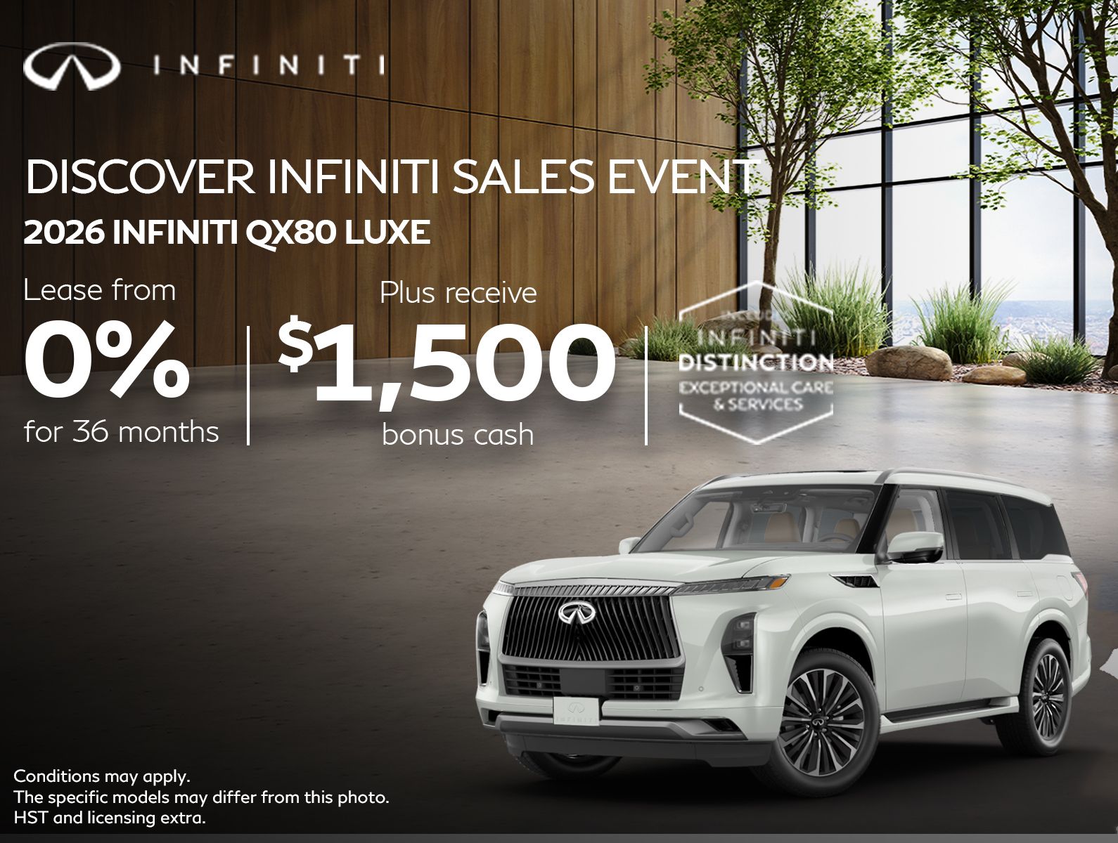 2026 INFINITI QX80 Luxe