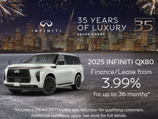 35 Years of Luxury Sales Event - QX80