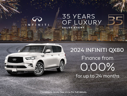 35 Years of Luxury Sales Event - QX80