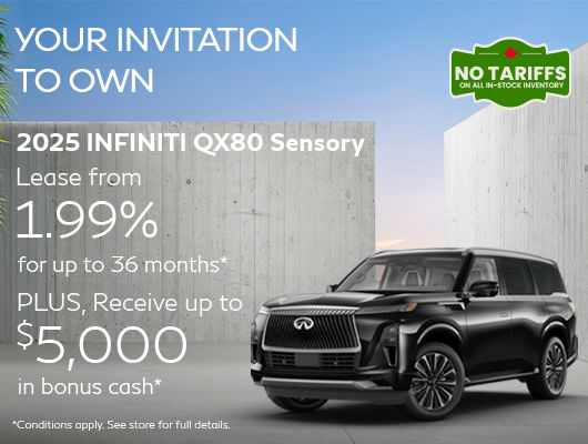 Your Invitation to Own Event - QX80