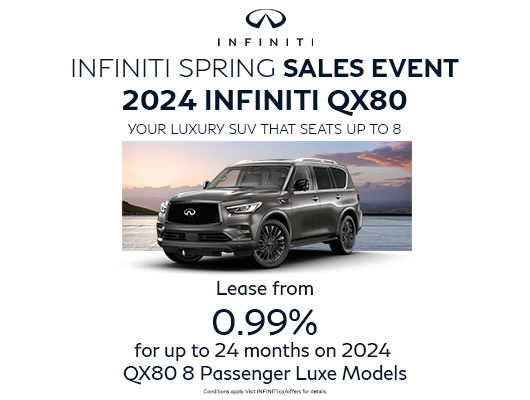 Infiniti Spring Sales Event QX80