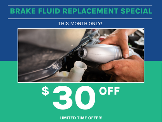 Brake Fluid Replacement Special