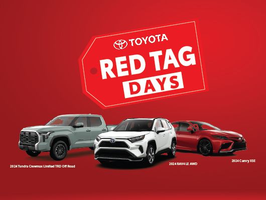 Toyota Red Tag Days | Brimell Toyota in Scarborough