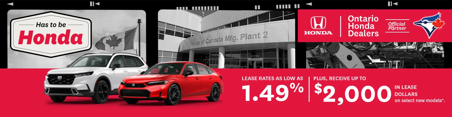 Has to Be a Honda Sales Event