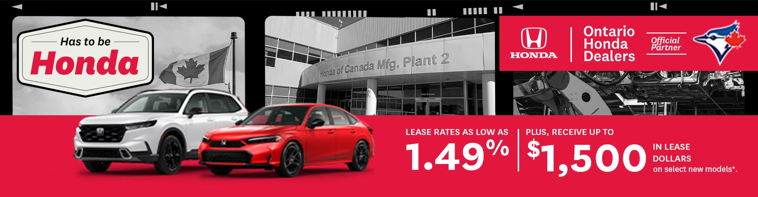 Has to Be a Honda Sales Event