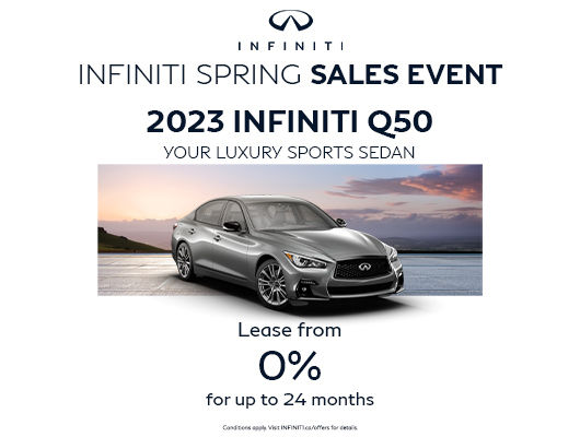 Infiniti Spring Sales Event Q50