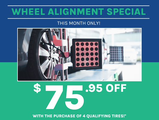 Alignment Discount (with tire purchase)