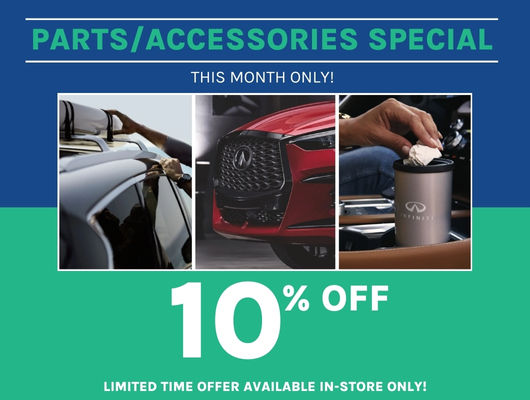 10% Off Over The Counter Parts & Accessories